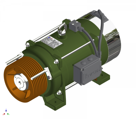 ML-160_3 Dişlisiz Asansör Motoru